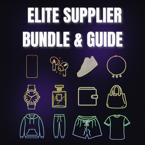 ELITE SUPPLIER BUNDLE+GUIDE